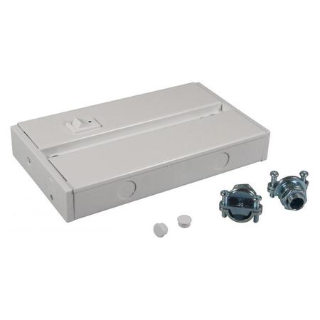 AMERICAN LIGHTING Alc Series White Hard Wire Box For Alc Series ALC-BOX-WH